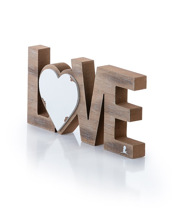 LOVE 3D Wooden Sign